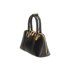 Mini bolso negro con bandolera removible, Primadonna, 275126700EPNEROUNI, 003 preview