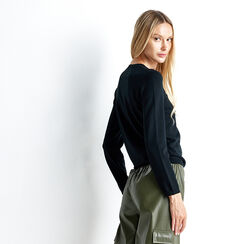 Maglia girocollo nera, Primadonna, 22U423641TSNEROL, 003 preview