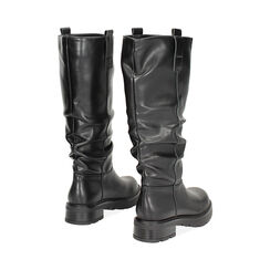 Botte noire avec talon large chic, Primadonna, 240631707EPNERO041, 003 preview