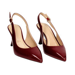 Escarpins slingback femme cerise moyen, Primadonna, 252141101VECHER036, 003 preview