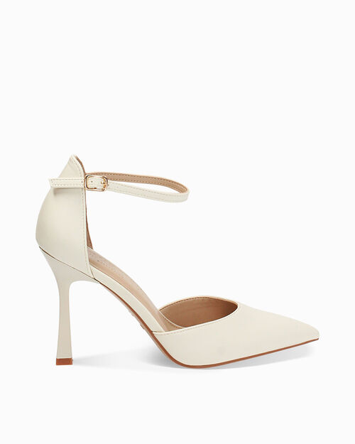 Open shank panna tacco 9,8 cm, CREAM