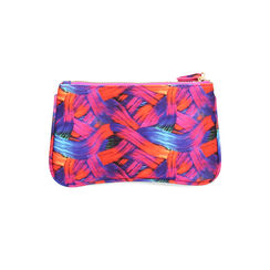 Portamonete donna multicolor-blu in raso, Primadonna, 255126252RSMUBAUNI, 003 preview