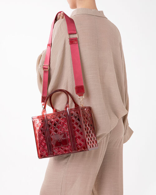 Borsa a mano arancio stile vibrante, ORANGE
