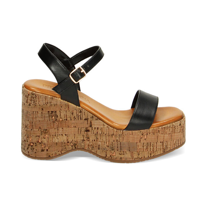 Zeppe donna nere Primadonna Collection