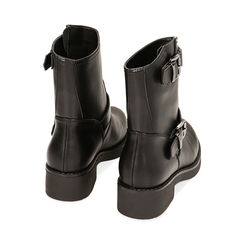 Biker neri, tacco 4,2 cm, Primadonna, 220690924EPNERO035, 003 preview