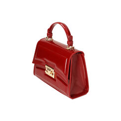 Mini-bag rossa in vernice, Primadonna, 225125079VEROSSUNI, 002 preview