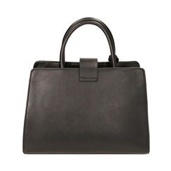 Borsa a mano nera plissé, Primadonna, 22D909548EPNEROUNI, 003 preview