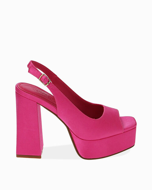 ZAPATOS SANDALIA RASO FUCS, FUCHSIA