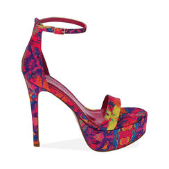 WOMEN SHOES SANDAL SATIN MUFU, Primadonna, 212187501RSMUFU035, 001 preview