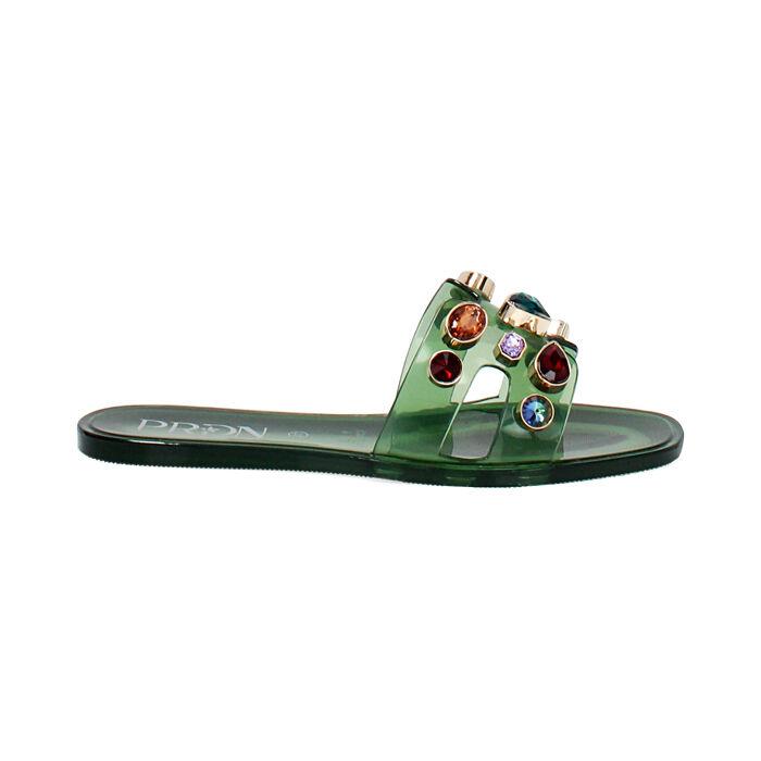 Sandali mare donna verdi, Primadonna, 250940200PVVERD036