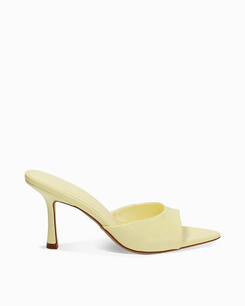 Mules in vernice gialle, YELLOW