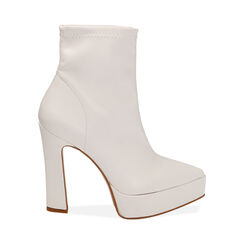 Ankle boots panna platform, tacco 12,5 cm, Primadonna, 21N218612EPPANN038, 001 preview