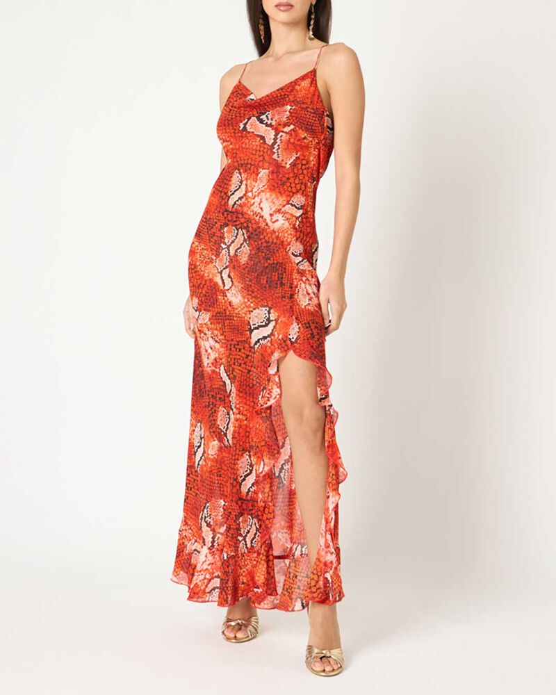 Vestito donna arancio image number null