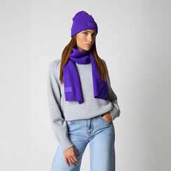 Cappello in tessuto viola, Primadonna, 26R115216TSVIOLUNI, 002a