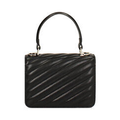 Mini bag nera con manico, Promozioni, 245126008EPNEROUNI, 003 preview