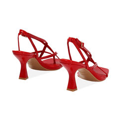 Sandale à talons femme rouge en vernis, Primadonna, 252164826VEROSS035, 004 preview