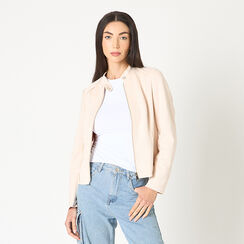 Giubbino donna beige, Primadonna, 252005028MFBEIGL, 002a