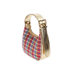 Mini bag donna multicolor in laminato intrecciato, Primadonna, 255125841LIMULTUNI, 003 preview