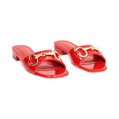 WOMEN SHOES FLAT SYNTHETIC PATENT ROSS, Primadonna, 254951308VEROSS035, 002 preview