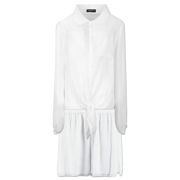Coordinato mare donna bianco in tessuto, Primadonna, 25B409054TSBIANUNI