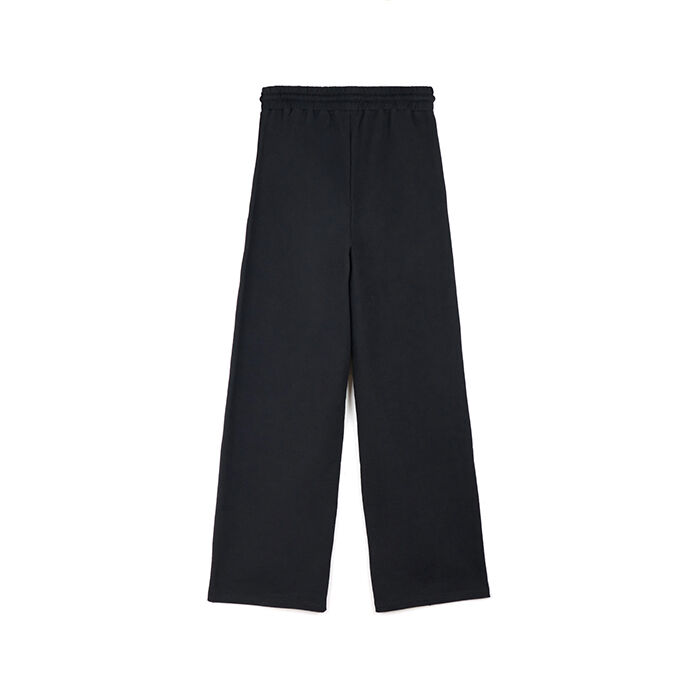 LOFBAZ Pantaloni Donna Morbidi A Vita Alta, Modello Largo, Per Yoga E Jogging, Colore Nero, Taglia S, Tessuto Rayon E Spandex