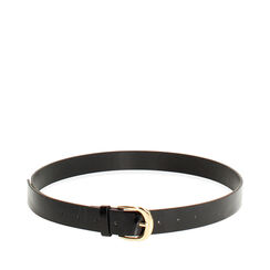 Cintura nera in vernice con dettagli moderni, Primadonna, 26B413710VENEROUNI, 001a