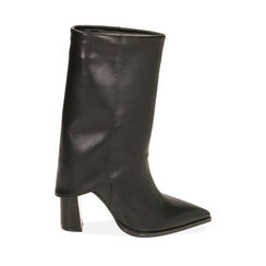 Ankle boots neri, tacco 9,5 cm , Special Price, 203003105EPNERO037, 001a