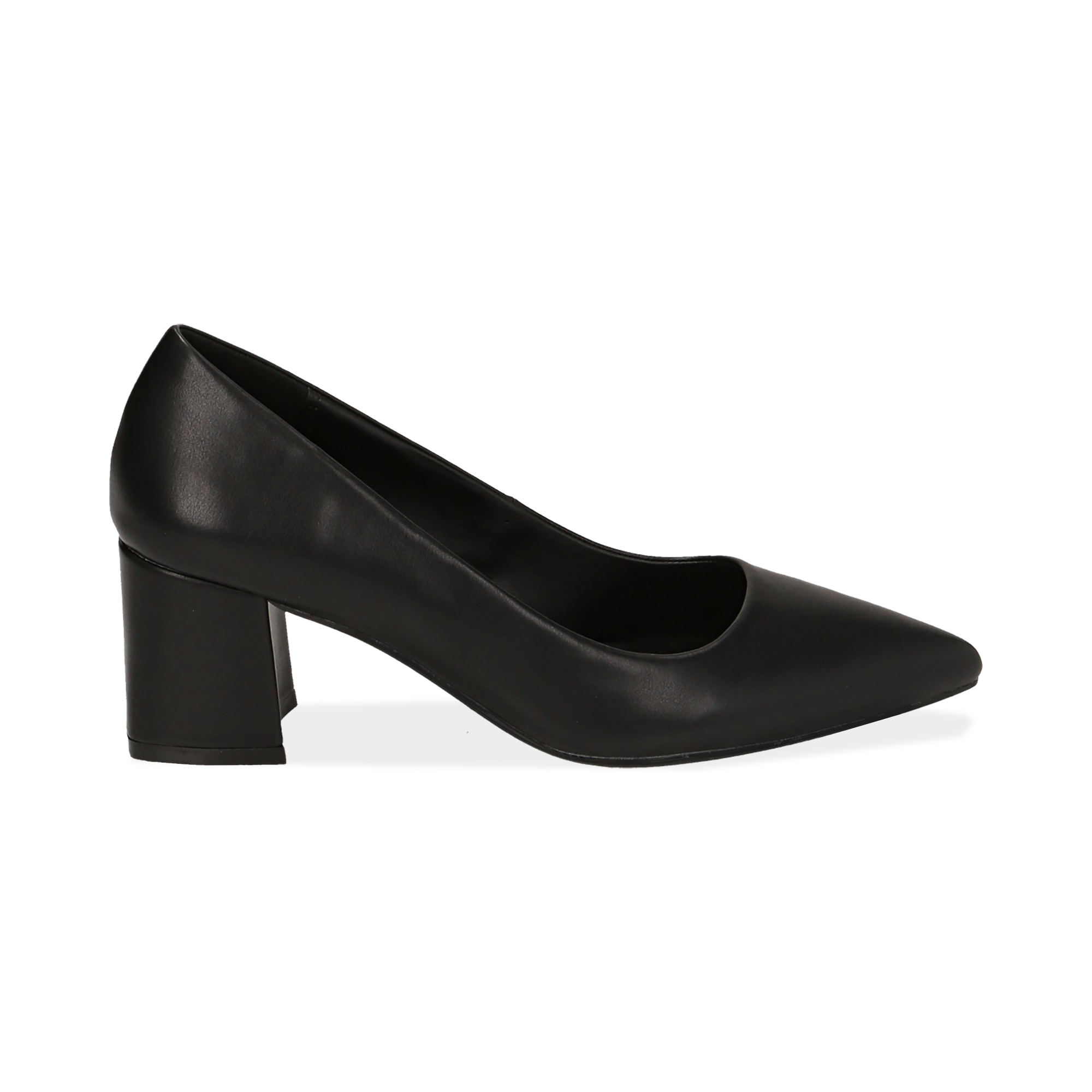 Décolleté a punta nere, tacco 6 cm | Primadonna Collection