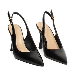 CALZATURA DECO. SLINGBACK SINTETICO VERN, Chaussures, 272141201VENERO035, 002a