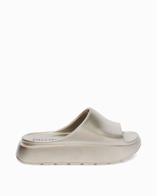 Sandali oro tacco 5 cm, GOLD