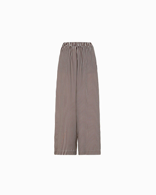 Pantaloni marrone-beige eleganti