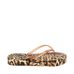 Sandali mare donna leopard in PVC, Primadonna, 25R585100PVLEOP036, 001a