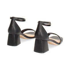 Sandales noires talon 5,5 cm, Primadonna, 274981301EPNERO035, 004 preview