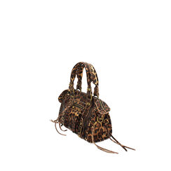 Bolso de mano con estampado de leopardo, Primadonna, 240804508LMLEOPUNI, 002a