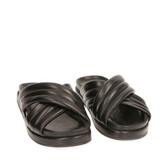 ZAPATOS FLAT PIEL NERO, 19M417208PENERO035, 002a