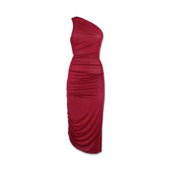 Vestido de mujer burdeos en tela, Primadonna, 25C924421TSBORDM, 001a