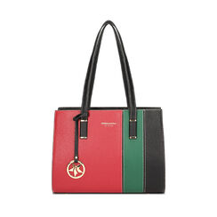 Borsa a spalla bordeaux, 245701339EPBORDUNI, 001a