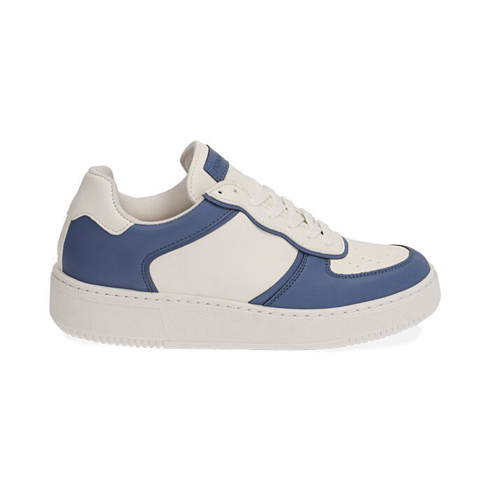 Sneakers blanc/bleu, Primadonna, 19F944236EPBIBL036