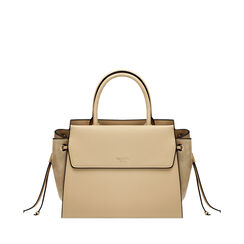 Sac &agrave; main beige avec d&eacute;tails &eacute;l&eacute;gants, Primadonna, 27D900607EPBEIGUNI, 001a