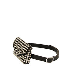 Portatelefono negro-plateado grande, Primadonna, 240300063ETNEARUNI, 002a