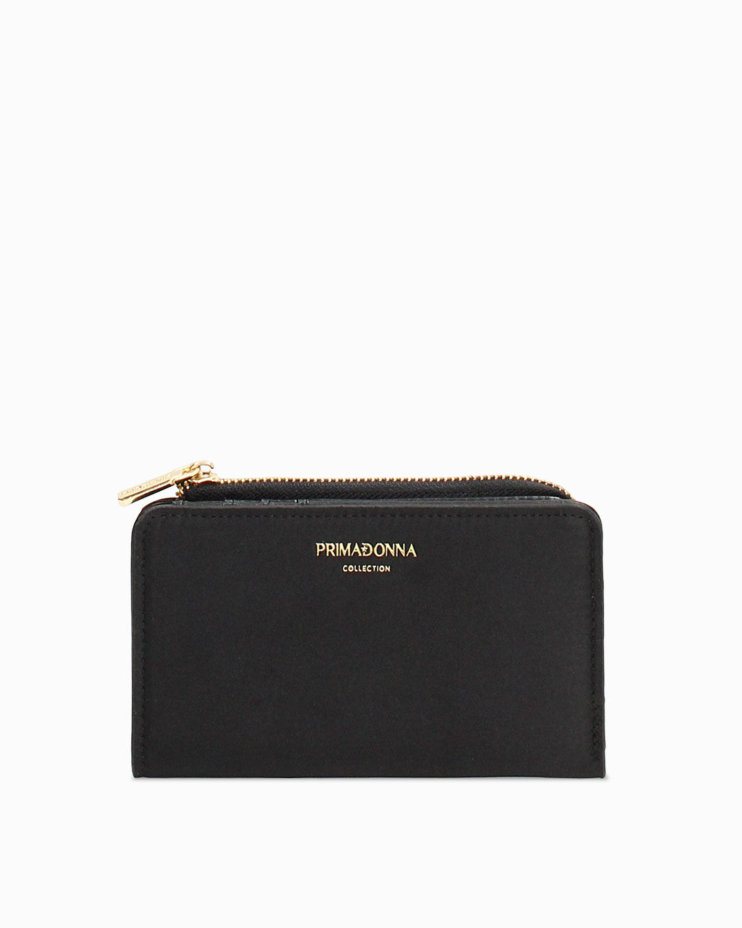 Portafoglio nero elegante con chiusura magnetica