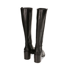 WOMEN SHOES BOOTS LEATHER NERO, Primadonna, 22O323040PENERO035, 003 preview