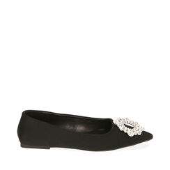 Ballerines noires en lycra, Primadonna, 204966161LYNERO036, 001a