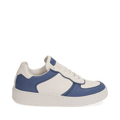 Sneakers blanc/bleu, SOLDES, 19F944236EPBIBL035, 001a
