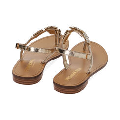 Sandali infradito oro gioiello, Primadonna, 214916801LMOROG038, 003 preview