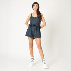 Mono de mujer vaquero en tejido, Primadonna, 25S600003COJEANL, 002a