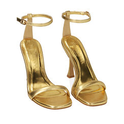 Sandali oro, tacco 10 cm , Primadonna, 192110702LMOROG036, 002a