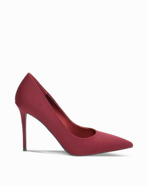 Sal&oacute;n burdeos con tac&oacute;n de 10 cm, BURGUNDY