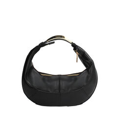 Bolso de mano negro con bandolera fija, Primadonna, 275130159EPNEROUNI, 001a