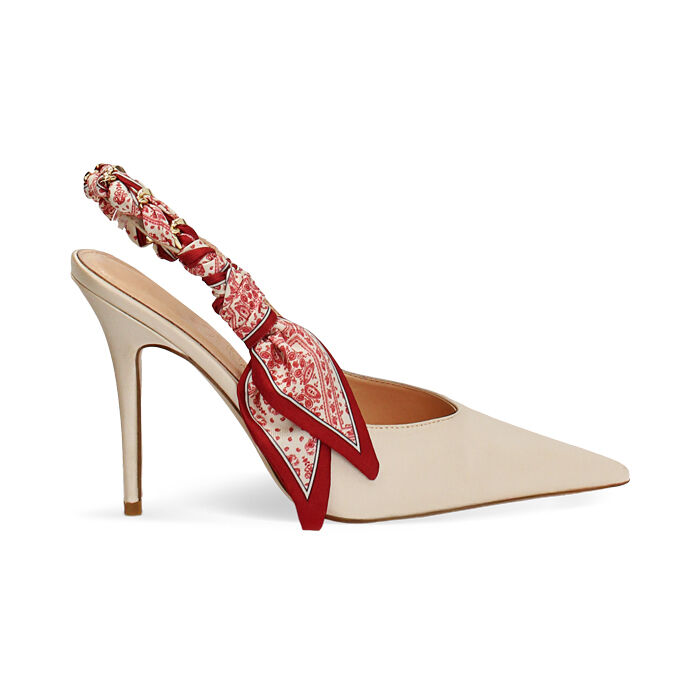 Escarpin beige talon 10,5 cm, Primadonna, 272100707RSBEIG035